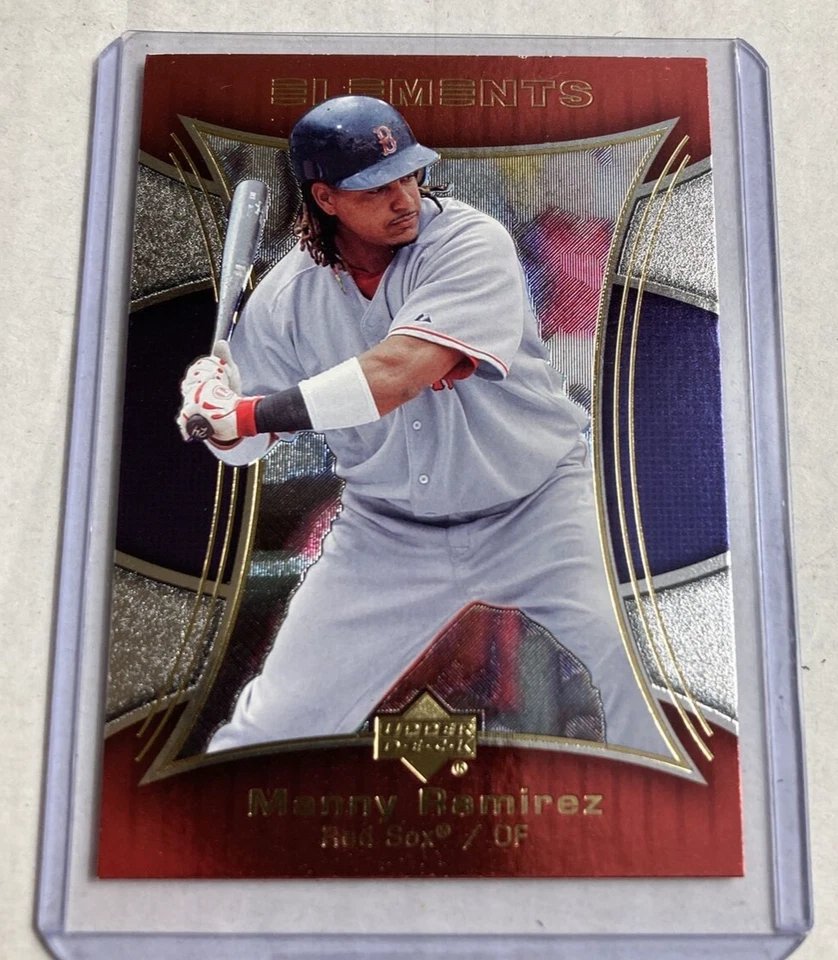 2007 Upper Deck Elements #48- MANNY RAMIREZ - Image 1 of 2