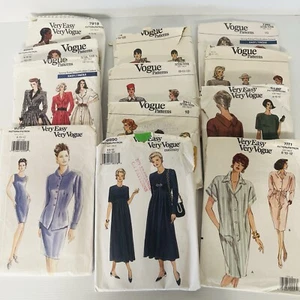 12x Womens Sewing Patterns Bundle Vogue Style Size 8-12 Bulk Lot - Picture 1 of 12
