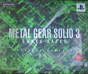 PS2 METAL GEAR SOLID 3 SNAKE COMETER PAQUETE PREMIUM Sony PlayStation2 - Imagen 1 de 2