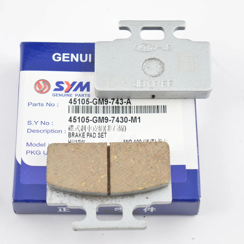 SERIE PASTIGLIE FRENO ANTERIORE ORIGINALI SYM CINDERELLA DD MIO 45105GM9743A - Immagine 1 di 1