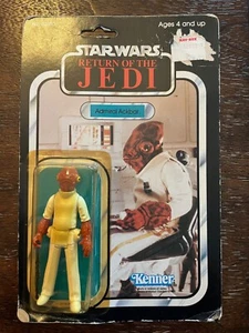 Star Wars El Retorno del Jedi - Figura Almirante Ackbar, 1983, 77 Atrás, Precintado - Imagen 1 de 9