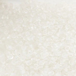 Vintage Czech Seed Beads Round 9/0 Transparent Clear 21g 10643001 - Picture 1 of 2