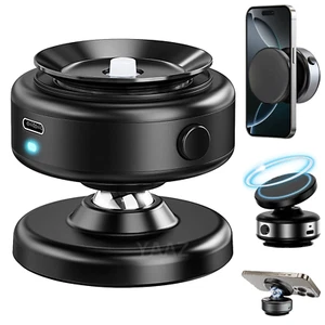 Universal Magnetic Mobile Phone Holder for Car Windshield Dashboard Office Mount - Picture 1 of 23