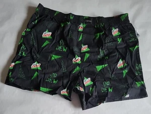 Mountain Dew Hollister Para hombres Tejidos Boxers/Ropa Interior Negro Talla Mediana Nuevo - Imagen 1 de 6