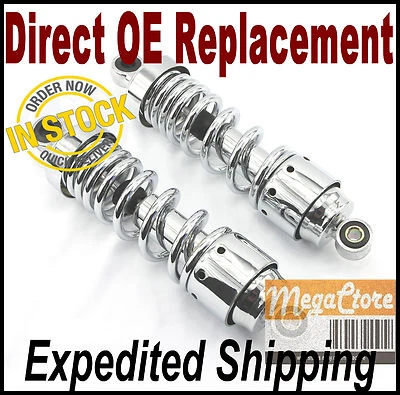 Lower Shocks for Yamaha Maxim Virago  XJ XS 600 650 700 750 10.5" Eye to Eye  - Image 1 of 2