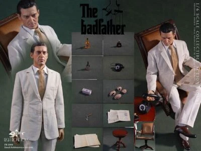 1/6 FISH BONETOYS FB-Z008 Michael Corleone 2do Padrino Modelo 12" Estatua Modelo Foto 1 de 4