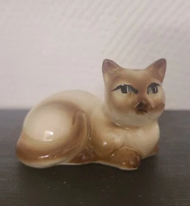 MCM Vintage Siamkatze Salzstreuer Ersatz Japan ohne Korken im Boden RAR - Bild 1 von 11