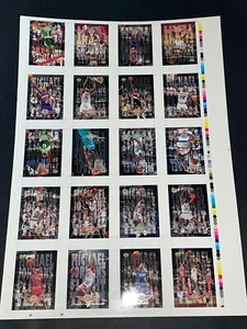 Tarjetas deportivas Michael Jordan’s 1992 Upper Deck FLIGHT TEAM hoja sin cortar 1426/3000 - Imagen 1 de 14