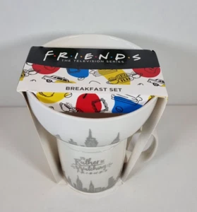 Friends TV Series I'd Rather Be Watching Friends Breakfast Set- New - Picture 1 of 10