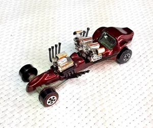 Johnny Lightning Topper Redline TRIPLE THREAT RUBY RED 1970 - Picture 1 of 8
