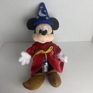 Disney Store Mickey Mouse Fantasia Sorcerers Apprentice Plush Toy B12 - Picture 1 of 4