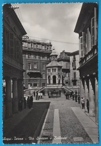 Alessandria Acqui Terme Anno 1955 FG cartolina vintage postcard postkarte MA2178 - Picture 1 of 2