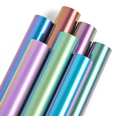 LYA VINYL Chamäleon Plotterfolie Textil, 7 Pack Chamäleon Flexfolie Plotter Textil Für Cri