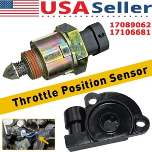 Válvula de control de ralentí y sensor de posición del acelerador para Chevy C/K 1500 2500 17089062 - Imagen 1 de 11