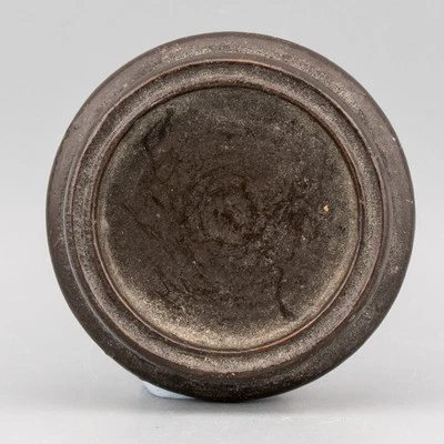 Antique Chinese Carved Wood Stand for Vase Circle Qing Late 19th Century - Image 1 of 4