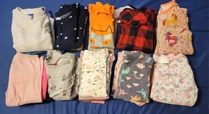 HUGE Lot Of Girls Clothes Mix Brand 27 Pieces Size 5T FALL/WINTER Clothes/pjs - Picture 1 of 6
