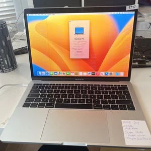 MacBook Pro 2017 13" A1708 i5 2.3ghz 16GB RAM No SSD QWERTY UK SKU 1717 - Afbeelding 1 van 3
