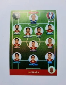 Panini AdrenalynXL Euro 2016 Card, Spain Football, Team 11, 117 - Picture 1 of 1