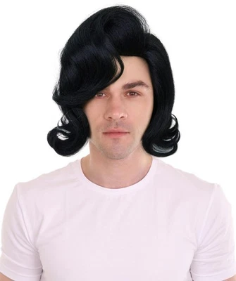 Peluca de pelo texturizada en capas con personajes de comedia para hombres adultos HPO I Peluca con disfraces Foto 1 de 4