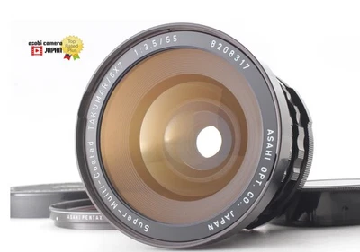 [TOP MINT] Pentax SMC Takumar 6x7 55mm f/3.5 MF Prime Lens 67 67II II from JAPAN - Image 1 of 4