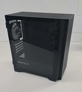 Montech AIR 100 ARGB Micro-ATX Tower Fine Mesh Front Panel, High Airflow, Unique - Afbeelding 1 van 5