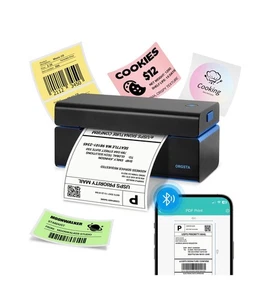 ORGSTA Bluetooth Thermal Shipping Label Printer T001-Plus Wireless 4x6 Shippi... - Picture 1 of 9