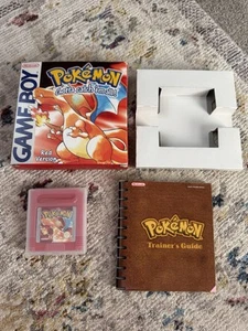 Pokémon Red Nintendo Game Boy Game Boxed 1999, Original, Working Save - Picture 1 of 14