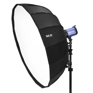 26inch/65cm Parabolic Umbrella Beauty Dish Softbox For Off-camera Studio Light - Picture 1 of 12