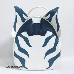 Mini zaino Star Wars Ahsoka Tano Montrals in ecopelle con zip - Foto 1 di 9