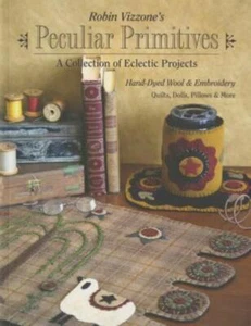 Peculiar Primitives - Lana teñida a mano y proyectos de bordado - Edredones, muñecas, almohada - Imagen 1 de 1
