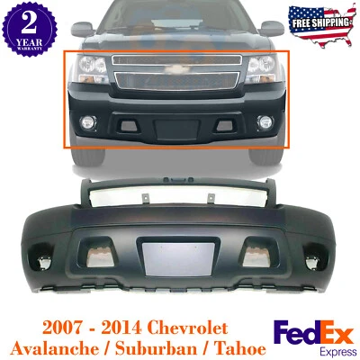 Cubierta de parachoques delantero preparada para Chevrolet Avalanche Suburban Tahoe 2007-2014 Foto 1 de 4