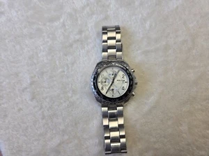Police Mens Chronograph Alarm Diver Style watch Silver 10962J - Picture 1 of 8