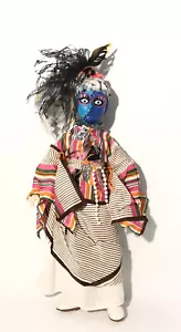 Creepy Horror Doll-Hand Made, OOAK- 18” Porcelain. Gothic, Shelf Sitter Doll. - Picture 1 of 20