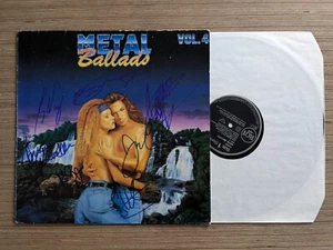 Metal Ballads Autogramm x8: Marillion + Scorpions + Winger - Vinyl LP signiert - Bild 1 von 4