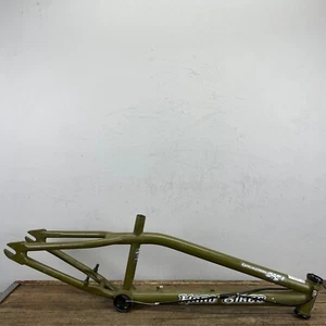 Haro Backtrail X1 BMX Frame Old School BMX Freestyle 14 mm Dropout OD Green - Picture 1 of 18