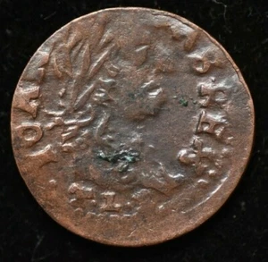 1665 IOAN CASIMIR POLAND CROWN SOLIDUS SCHILLING COIN - HIGH GRADE - Picture 1 of 2