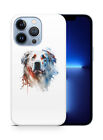 CASE COVER FOR APPLE IPHONE|MAREMMA SHEEPDOG DOG PUPPY CANINE WATERCOLOR #1