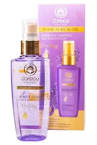 Bualuang Hair Serum Oil For Silky Smooth Lavender Essential Oil 85 Ml. - Picture 1 of 5