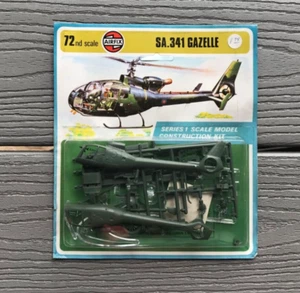 AIRFIX 1/72 BRITISH SA. 341 GAZELLE MILITARY HELICOPTER MODEL KIT # 01059 F/S - Bild 1 von 5