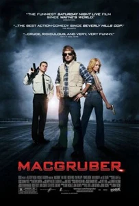 MacGRUBER ottimo poster originale 27x40 D/S film 2010 - Foto 1 di 1