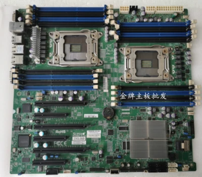 Supermicro X9DRi-F Motherboard LGA2011 Intel C602 Xeon E5-2600V1 V2 DDR3 ECC - Image 1 of 4