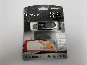 PNY Elite Turbo Attache 4 32GB USB 3.0 Flash Drive - Afbeelding 1 van 2