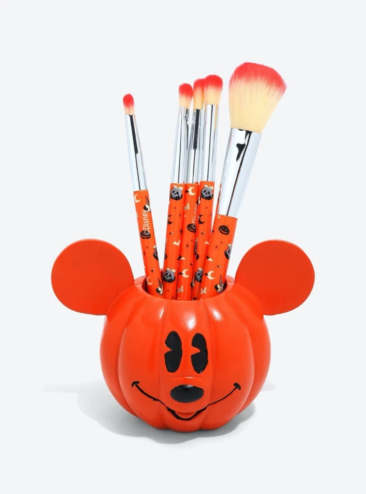 Juego de brochas de maquillaje Disney Mickey Mouse PUMPKIN NUEVO Foto 1 de 1