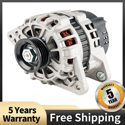 Alternator For Hyundai Accent 2000-2005 2008-2009 Elantra 2001-2006 13973N 90A - Image 1 of 4