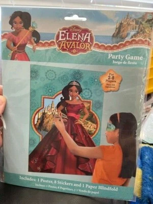 PÓSTER JUEGO FIESTA ELENA OF AVALOR ~ Suministros Cumpleaños Decoración Actividad Disney Foto 1 de 2