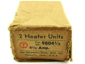 NEW Trumbull Electric 9804½ Overload Thermal Heating Element, 4½ Amp - Picture 1 of 1