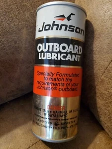 Vintage Johnson Outboard Lubricant 16 FL. Oz. One U.S. Pint New and Sealed - Picture 1 of 15