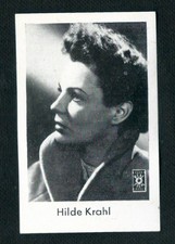 #54 Hilde Krahl 1950 Nordland Film-Lieblinge Film Star Cigarette Card