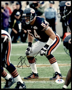 Brian Urlacher 8 x 10 Photo Signed Auto PSA/DNA Authenticated Bears - Picture 1 of 4