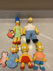 the simpsons burger king toys 1990